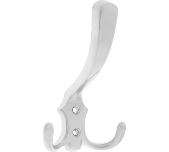 Крючок-вешалка TUNDRA №9, трехрожковый, цвет хром, 1 шт 5299386 1