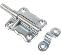 Шпингалет STARFIX 50 мм, фигурный, ЗТ2, белый цинк SMP-66352-1