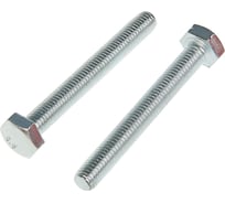 Болт с шестигранной головкой TUNDRA krep, DIN 933, М10х80, к.п. 8.8, оцинк. 5 кг, 99 шт. 2615060