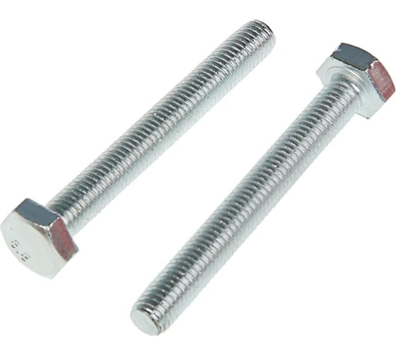 Болт с шестигранной головкой TUNDRA krep, DIN 933, М10х80, к.п. 8.8, оцинк. 5 кг, 99 шт. 2615060 1