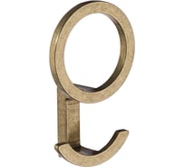 Мебельный крючок KERRON трехрожковый, оксидированная бронза KR 0240 OAB