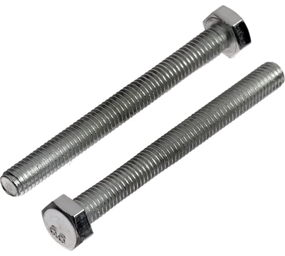Болт с шестигранной головкой TUNDRA krep, DIN 933, М6х60, к.п. 8.8, оцинк. 5 кг, 384 шт. 2615044 1