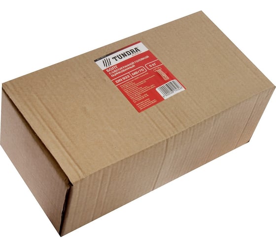 Болт с шестигранной головкой TUNDRA krep, DIN 933, М8х70, к.п. 8.8, оцинк. 5 кг, 182 шт. 2615052