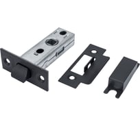 Межкомнатная защелка с пластиковым язычком MORELLI LP6-45 BL, цвет - черный 9012829