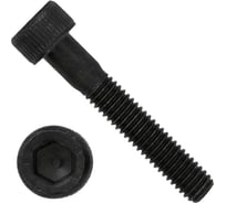 Винт BEFAST DIN 912, M6x30, оксид, кл. пр. 12.9, 100 шт. F912630100S