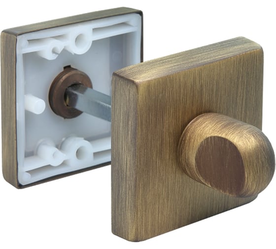 Сантехническая завертка MORELLI LUX-WC-SQ CAFFE, цвет - кофе 9012326 1