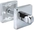 Сантехническая завертка MORELLI LUX-WC-SQ CRO, цвет - хром 9012327 1