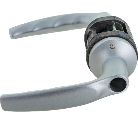 Замок с ручкой HOPPE HCS A1530 Atlanta KEY/KEY F1-2 серебристый, без фальца 65432