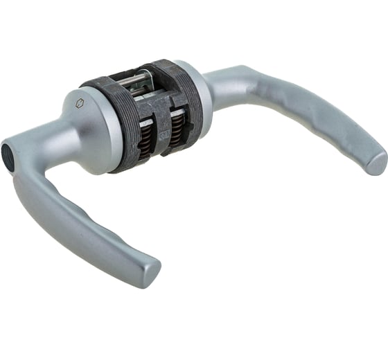 Замок с ручкой HOPPE HCS A1530 Atlanta KEY/KEY F1-2 серебристый, без фальца 65432