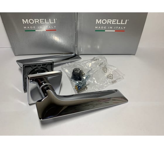 Дверная ручка MORELLI GALACTIC-SQ CRO цвет - хром 9012318