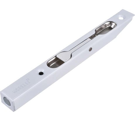 Торцевой шпингалет MORELLI L160 W цвет - белый 9012835