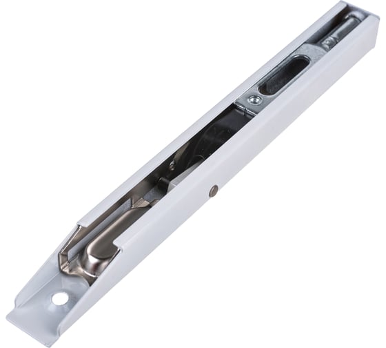 Торцевой шпингалет MORELLI L160 W цвет - белый 9012835
