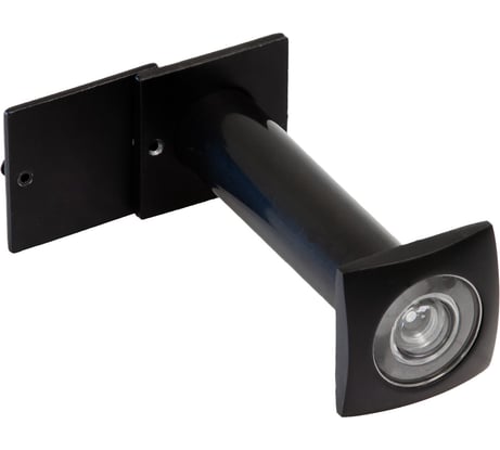 Глазок Doorlock DL VA16S/70-130mm/180 Black черный, квадратный 74219