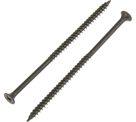 Саморез по металлу TUNDRA krep 4.8х100 мм, оксид, частая резьба, 100 шт. 1891563