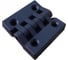 Петля пластиковая накладная UnitMC 40x40 TF06006 40х40 1