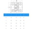 Петля пластиковая накладная UnitMC 40x40 TF06006 40х40 7