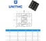 Петля пластиковая накладная UnitMC 60x60 TF06006 60х60 7