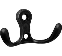 Мебельный крючок KERRON матовый черный KR 0010 BL