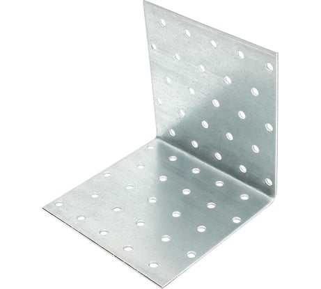 Крепежный уголок Gigant равносторонний 100x100x100х1.8 мм цинк 123874