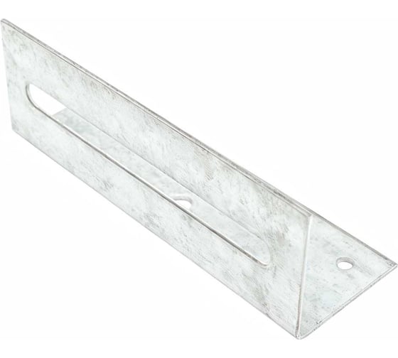 Крепежный уголок Gigant скользящий 40x120 цинк 123875