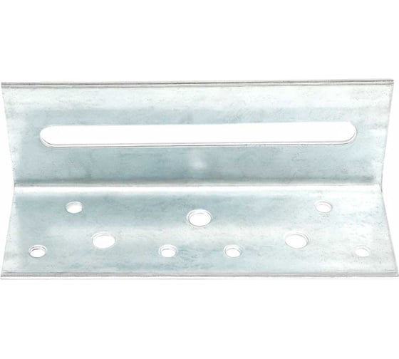 Крепежный уголок Gigant скользящий 40x120 цинк 123875