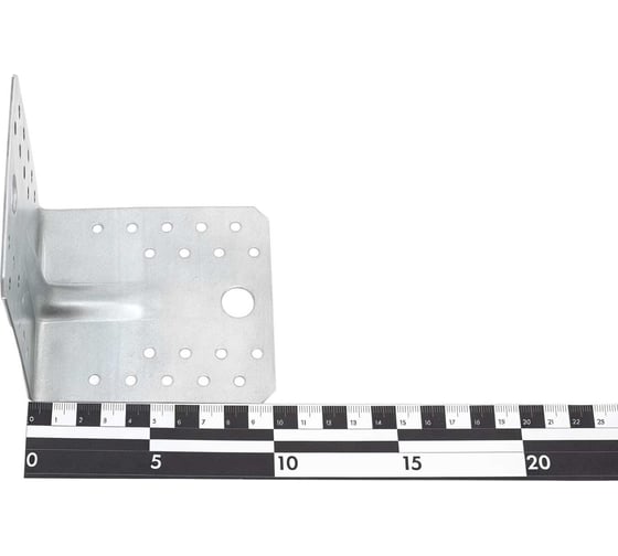 Крепежный уголок Gigant усиленный 105x90 цинк 123877