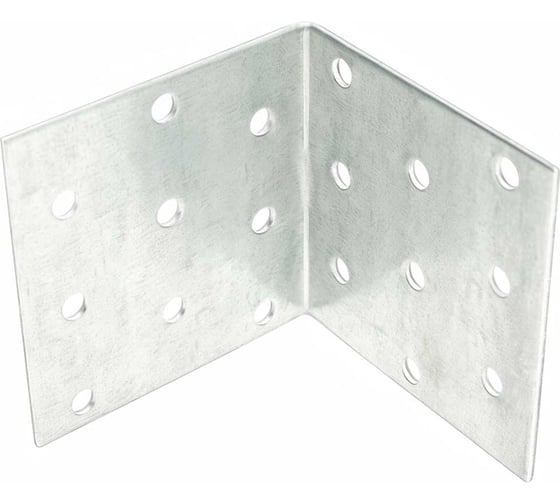Крепежный уголок Gigant равносторонний 60x60x60 цинк 123878
