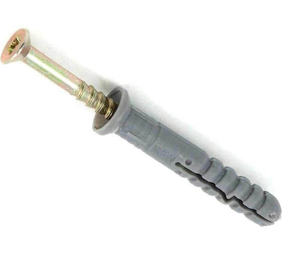 Дюбель гвоздь MET4FIX 6x60, потайной борт, 1500 шт. 4690406400625
