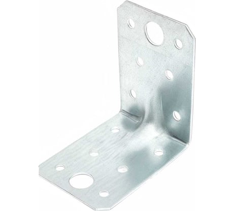 Крепежный уголок Gigant усиленный 60x45х1.8 мм цинк 123883