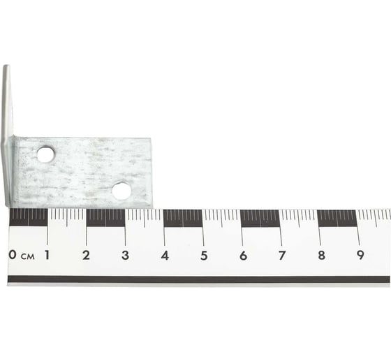 Крепежный уголок Gigant равносторонний 20x40 цинк 123884