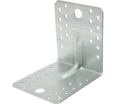 Крепежный уголок Gigant усиленный 90x100х100х1.8 мм цинк 123885
