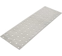 Соединительная пластина Gigant 100x300х1.8 мм цинк 123887