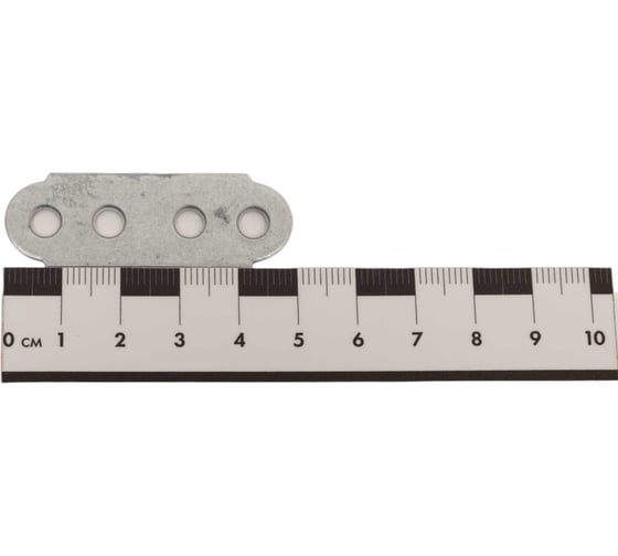 Крепежная мебельная пластина Gigant 50x17 цинк 123892