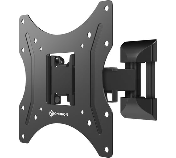 Наклонно-поворотный кронштейн для телевизора 17-43 ONKRON Black NP24