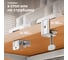 Настольный кронштейн для двух мониторов 13-32 дюймов ONKRON G160 White G160W 12