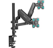Настольный кронштейн для двух мониторов 13-32 дюймов ONKRON Black G140