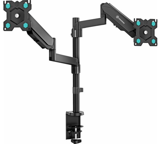 Настольный кронштейн для двух мониторов 13-32 дюймов ONKRON Black G140
