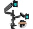 Настольный кронштейн для двух мониторов ONKRON Black G140 2