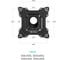 Наклонно-поворотный кронштейн для телевизора 17-43 ONKRON Black NP28 5
