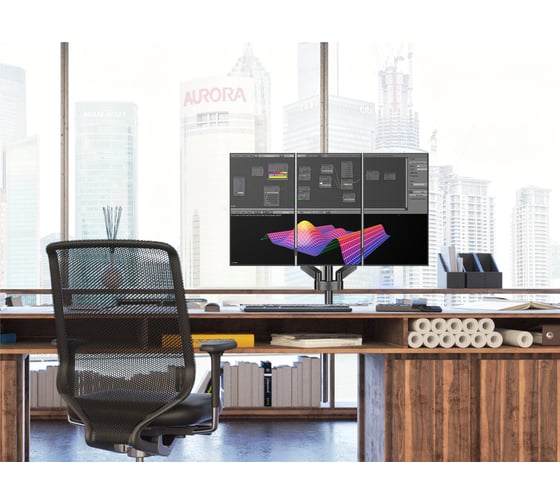 Кронштейн для трех мониторов ONKRON G280