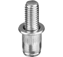 Винтовые стальные заклепки KRAFTOOL Bolt М4х8 мм, штифт 10 мм, 200 шт. 311709-04-10
