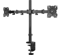 Настольный кронштейн для двух мониторов 13-32 дюймов ONKRON Black D221E