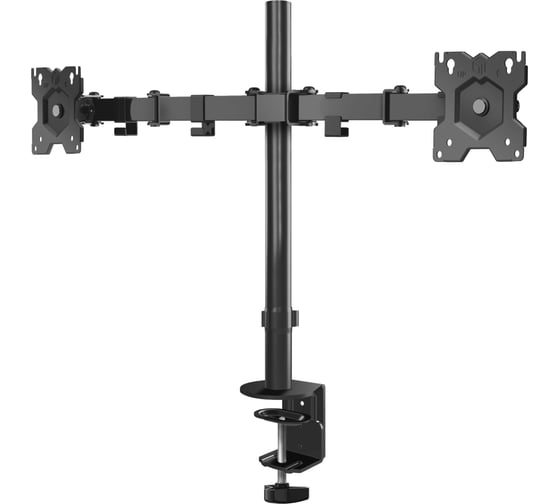 Настольный кронштейн для двух мониторов 13-32 дюймов ONKRON Black D221E 1