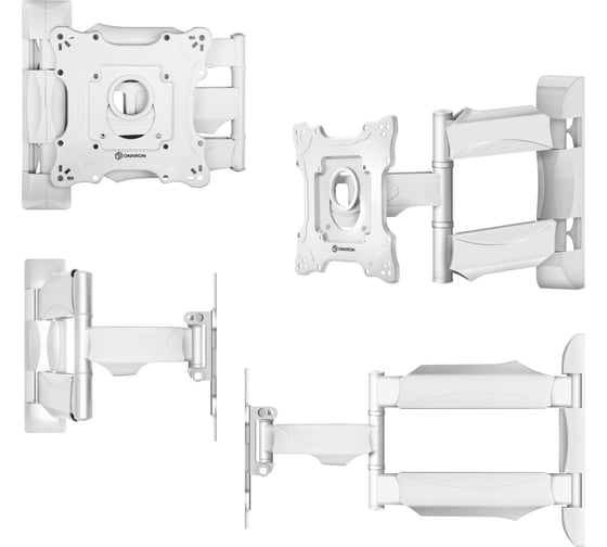Наклонно-поворотный кронштейн для телевизора 17-43 ONKRON NP28 White NP28W