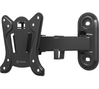 Наклонно-поворотный кронштейн для телевизора 10-32 ONKRON Black R2