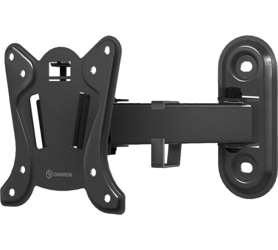 Наклонно-поворотный кронштейн для телевизора 10-32 ONKRON Black R2
