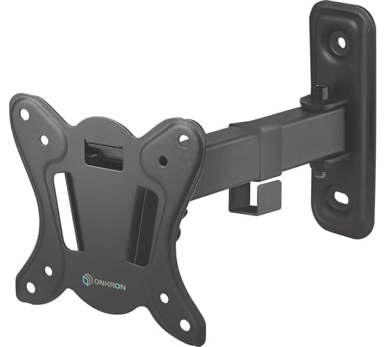 Наклонно-поворотный кронштейн для телевизора 10-32 ONKRON Black R2