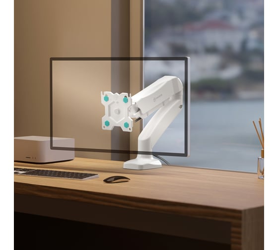 Настольный кронштейн для монитора 13-32 дюймов ONKRON G80 White G80W