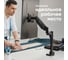 Настольный кронштейн для монитора 13-32 дюймов ONKRON Black G70 11