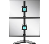 Настольный кронштейн для двух мониторов 13-32 дюймов ONKRON Black D208FS